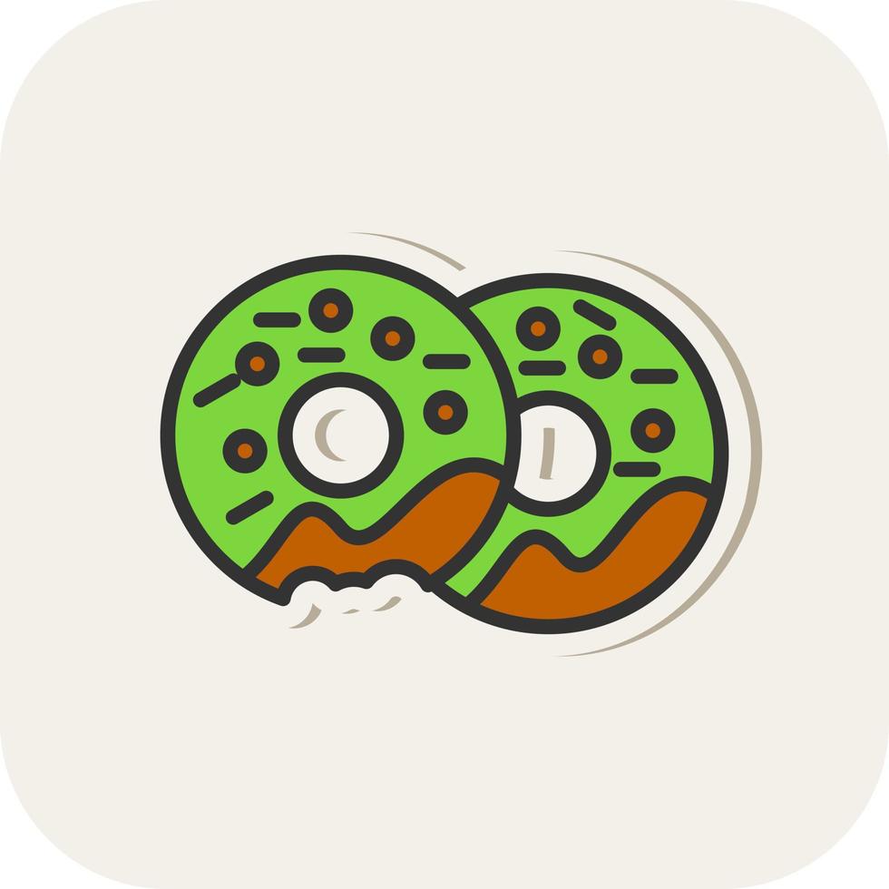 Donuts Vector Icon Design