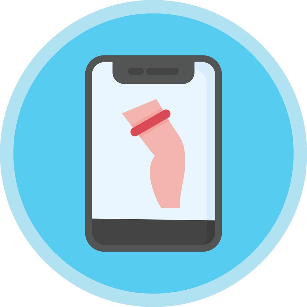 Leg Muscle Vector Icon Design