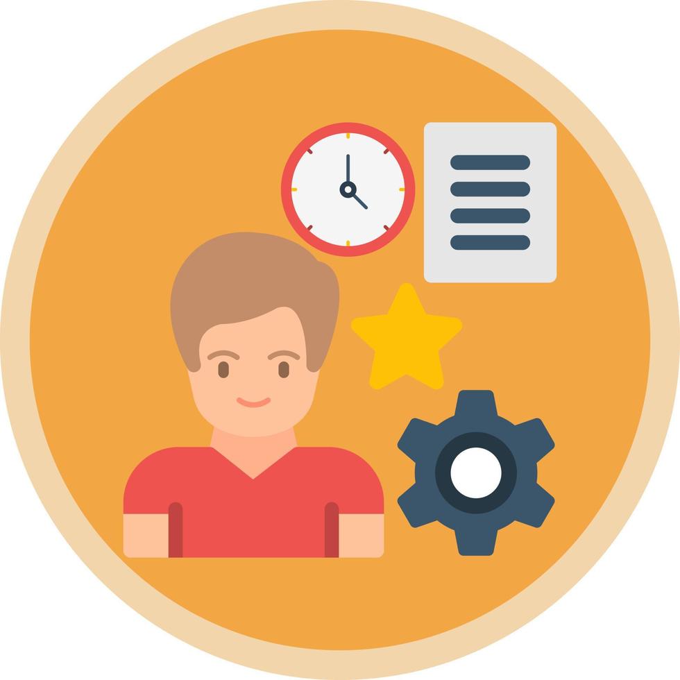 Product Manager Vector Icon Design