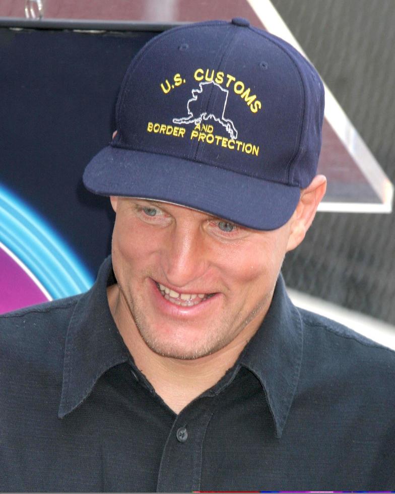 Woody HarrelsonJim Ladd receives Star on the Hollywood Walk of FameHollywood  CAMay 6 20052005 photo