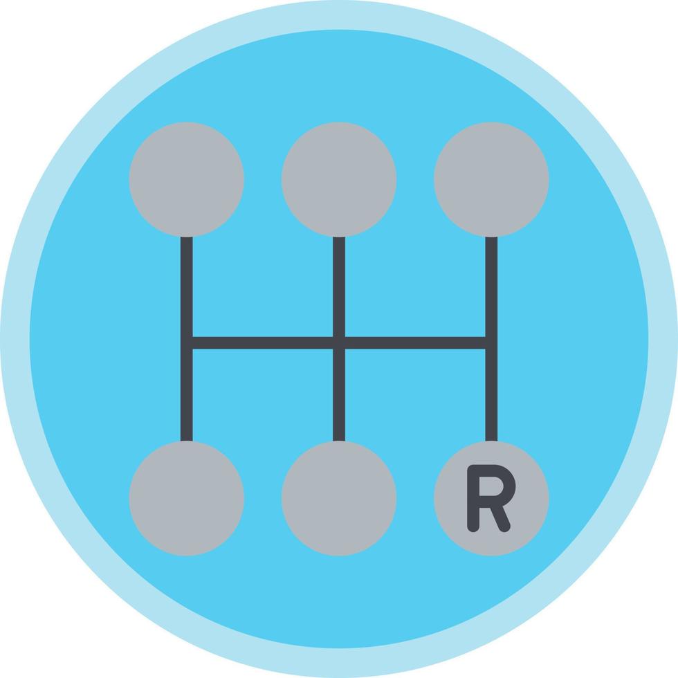 Gearshift Vector Icon Design