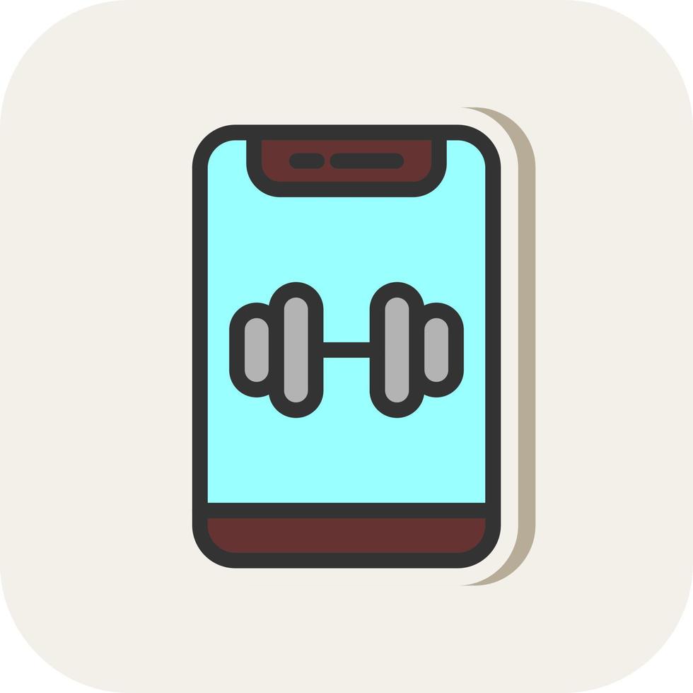 Weight Lifting Vector Icon Design