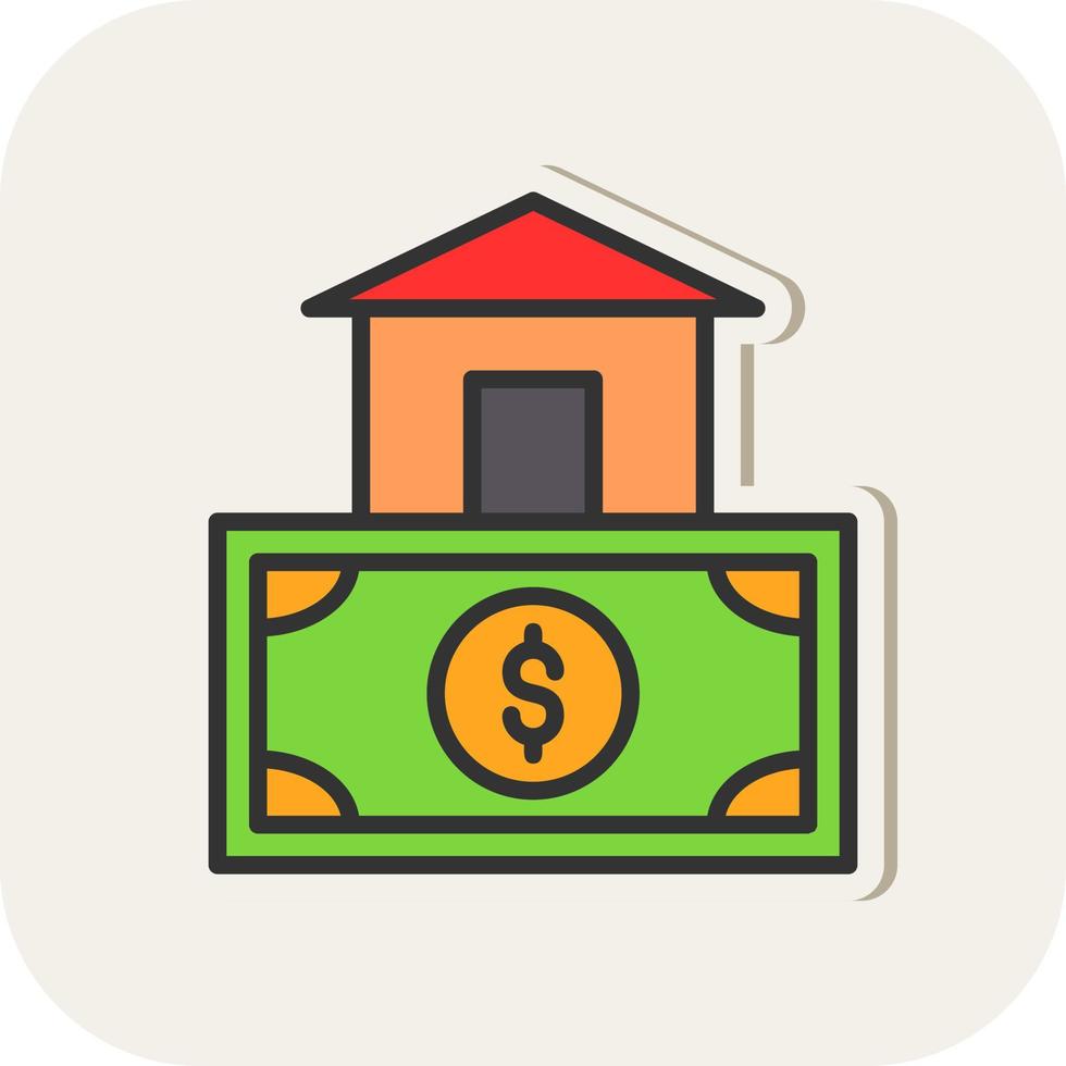 Fixed Asset Vector Icon Design