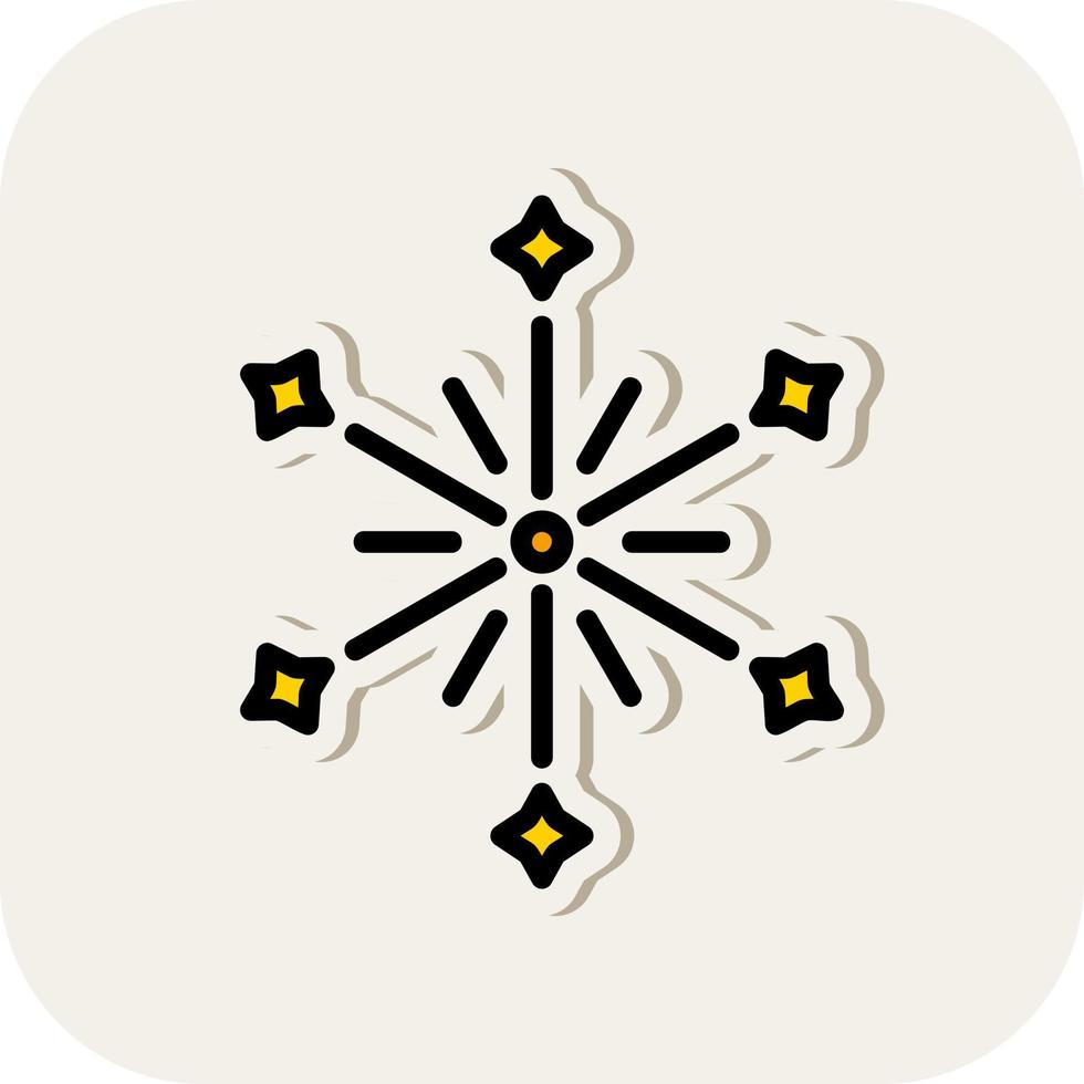 Fireworks Vector Icon Design