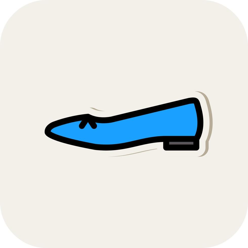 Flat Shoes Vector Icon Design