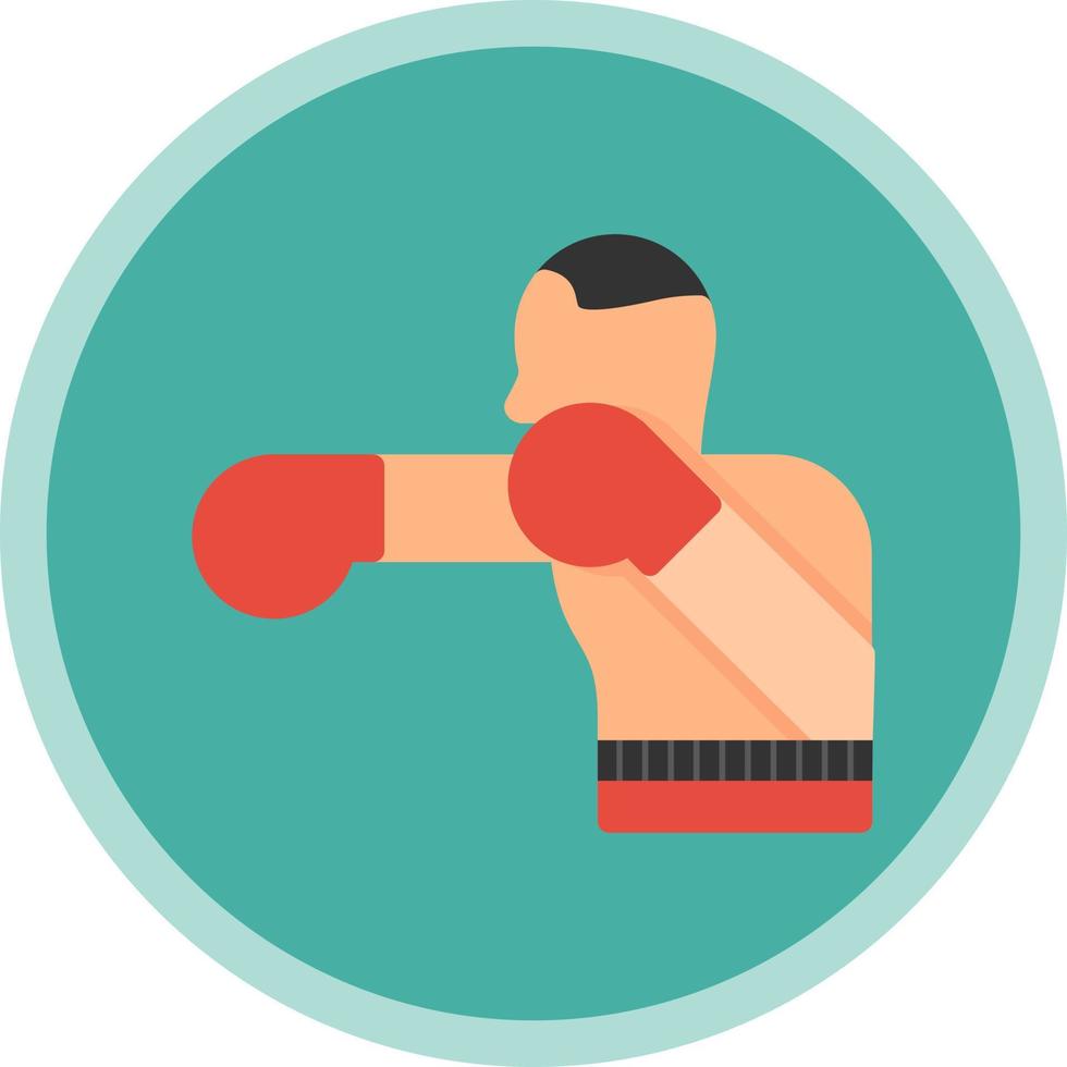 diseño de icono de vector de boxeo