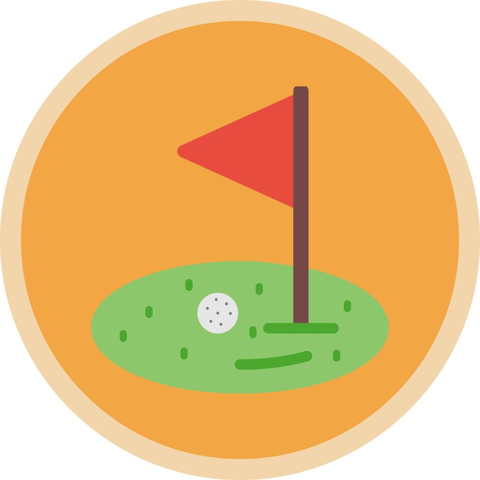 diseño de icono de vector de golf