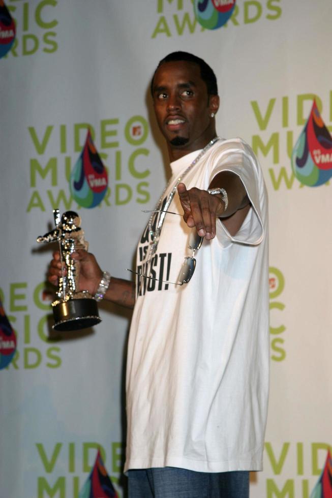 Sean Diddy Combsin press roomMTV Video Music AwardsAmerican Airlines ArenaMiami FLAugust  28 20052005 photo