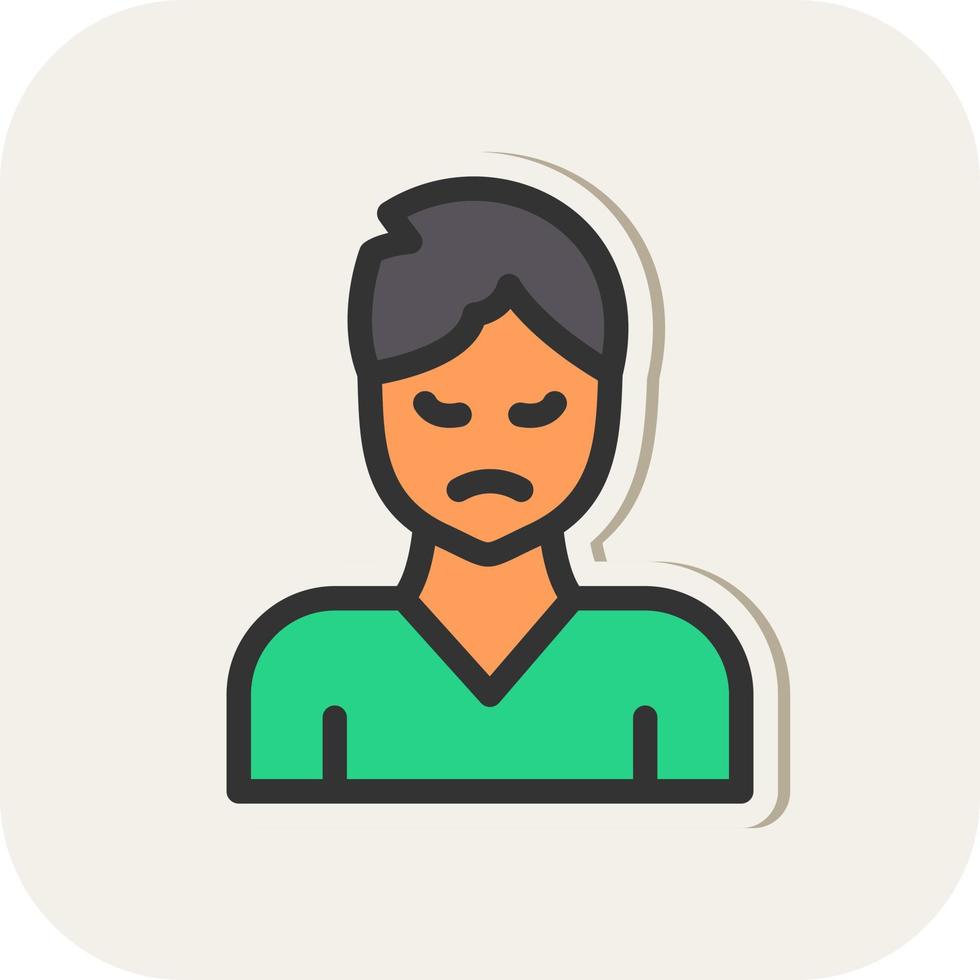 Anger Vector Icon Design