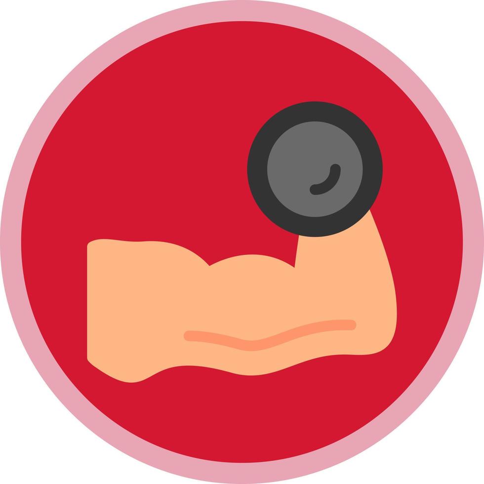 Weightlifting Vector Icon Design