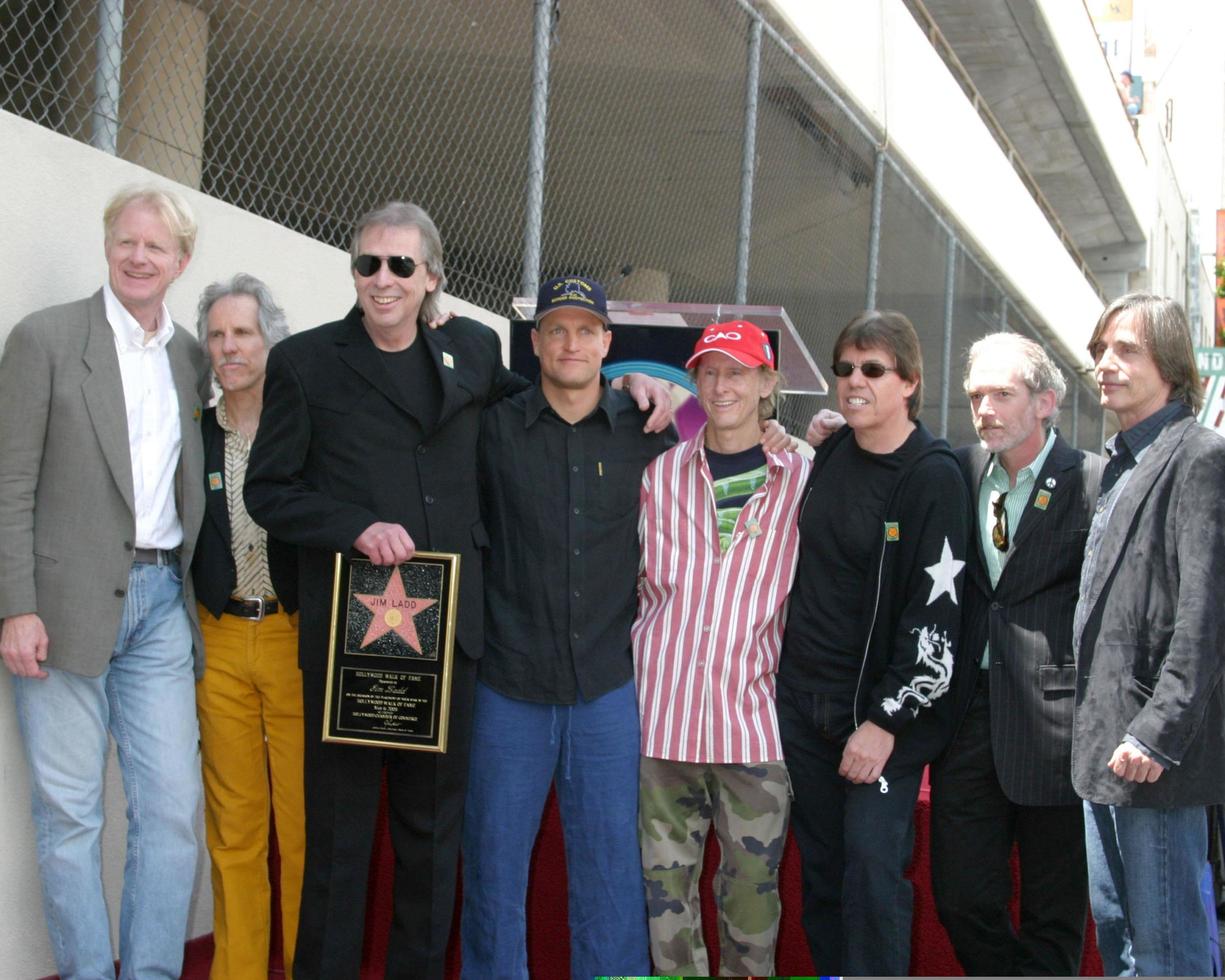 Jim Ladd and friendsJim Ladd receives Star on the Hollywood Walk of FameHollywood  CAMay 6 20052005 photo