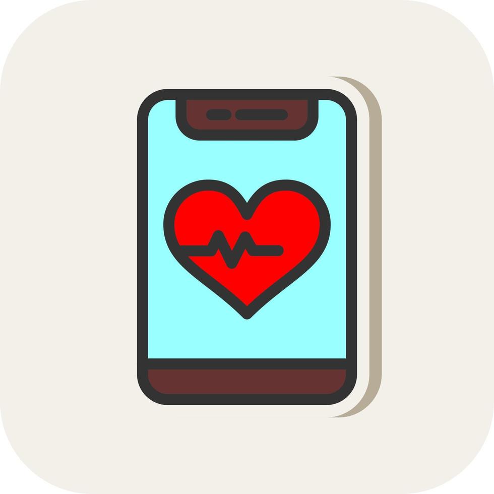 Heart Rate Vector Icon Design