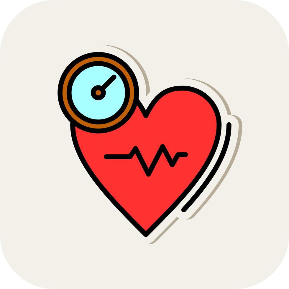 Blood Pressure Vector Icon Design