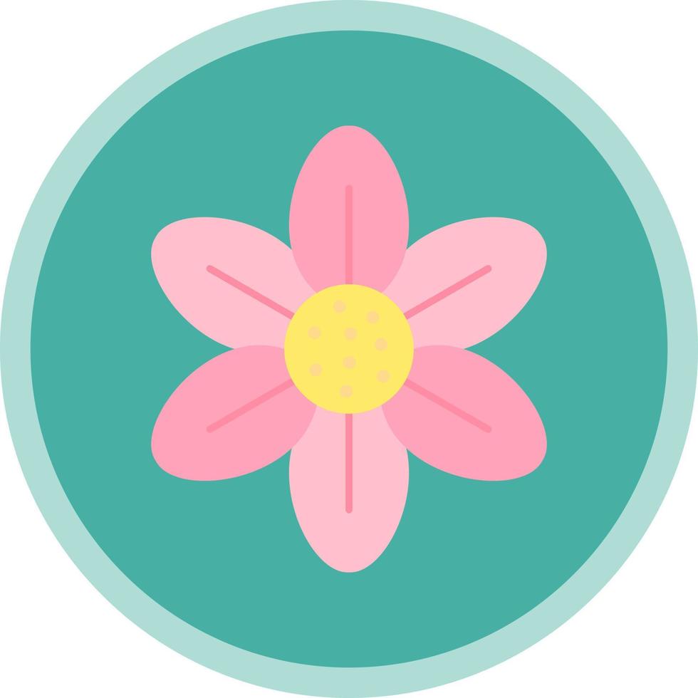 Cherry Blossom Vector Icon Design