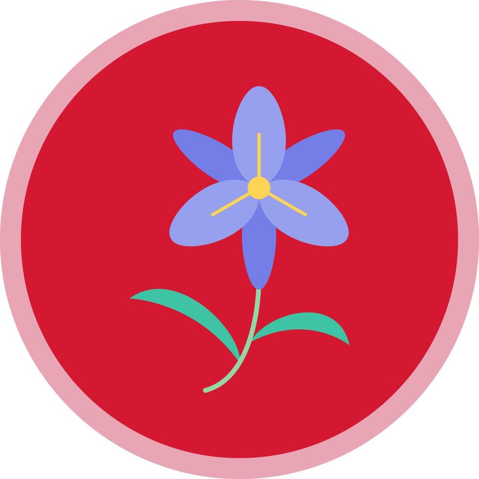 Lily Vector Icon Design