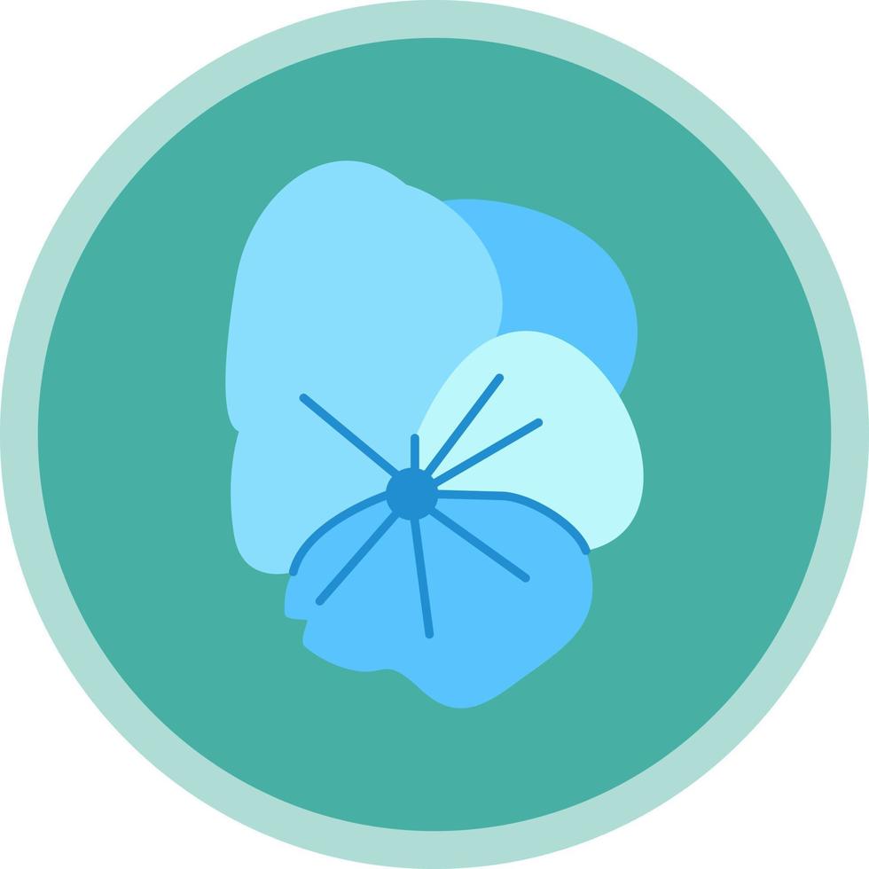 Pansy Vector Icon Design