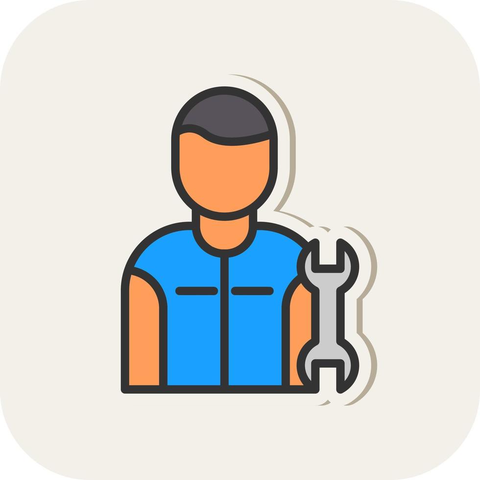 Mechanic Vector Icon Design