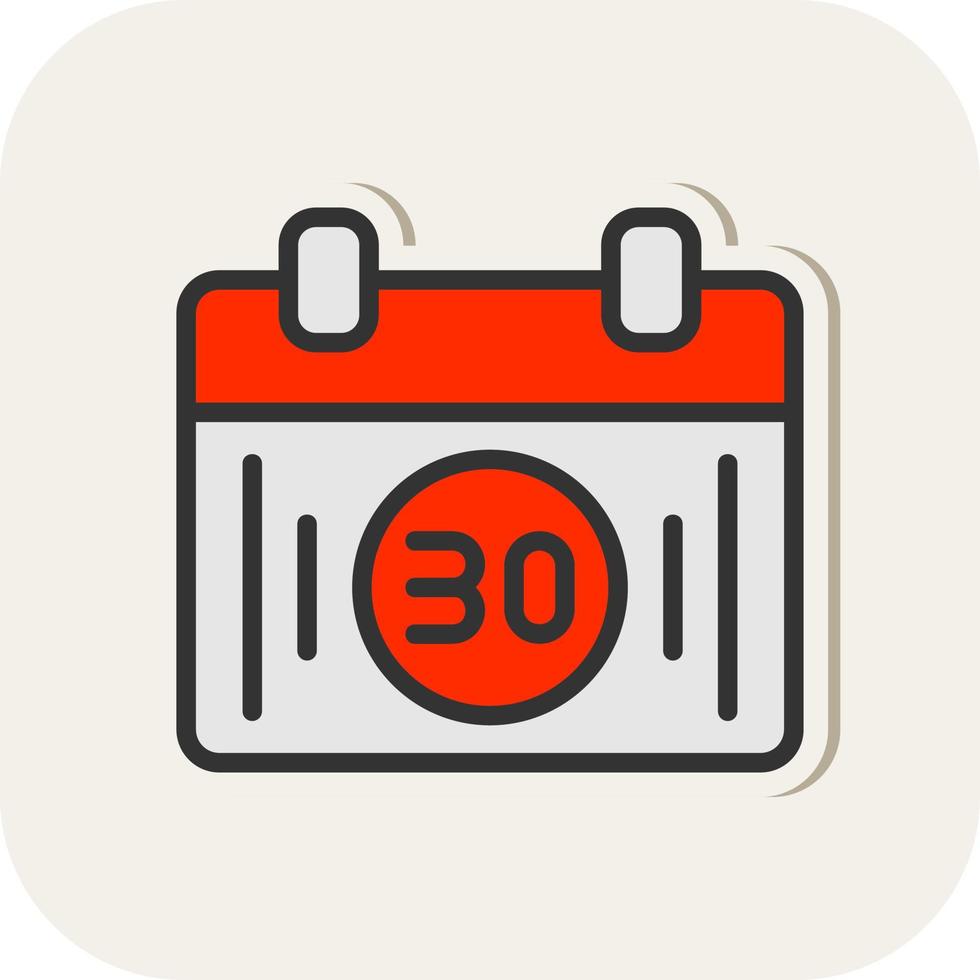 Calendar Vector Icon Design