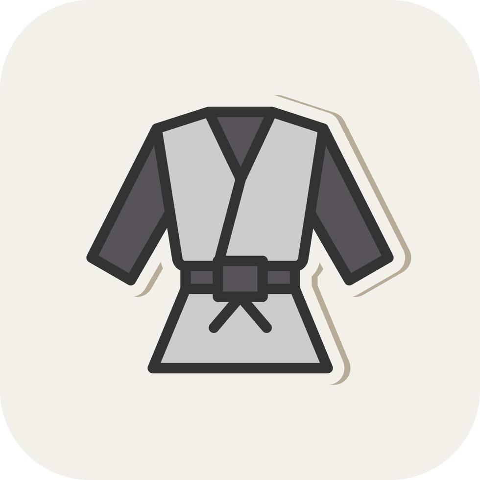 Kimono Vector Icon Design