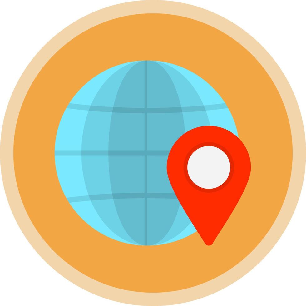 World Location Vector Icon Design