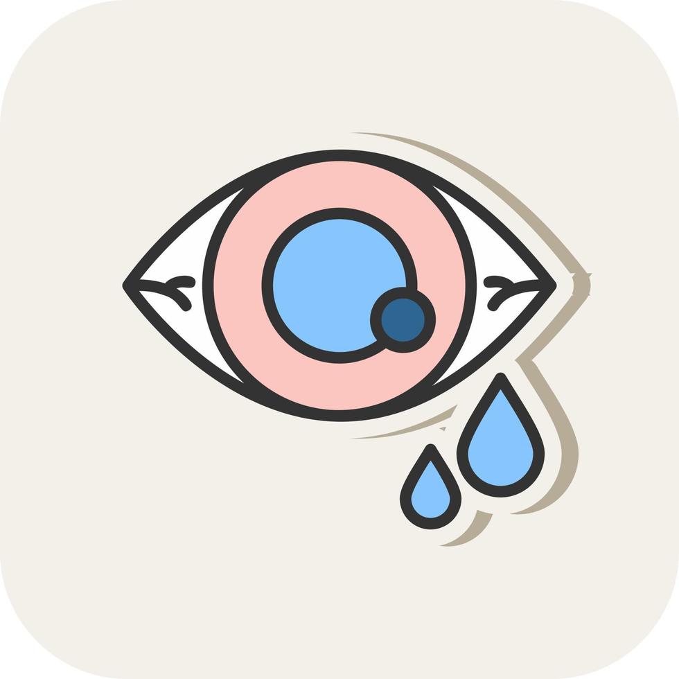 Conjunctivitis Vector Icon Design