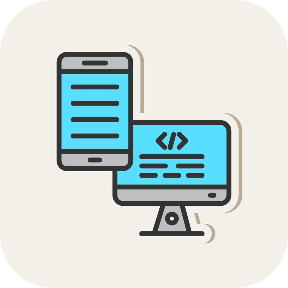 Responsive Design Vector Icon Design