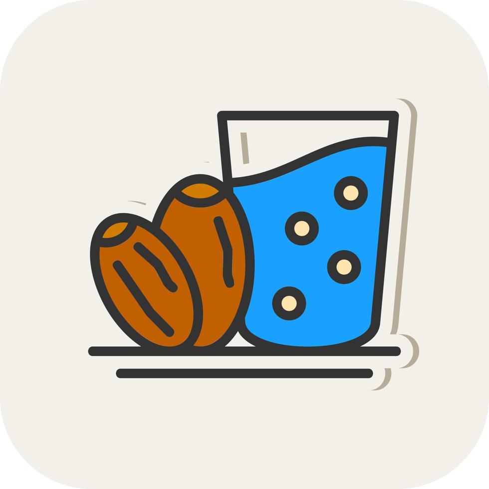 Iftar Vector Icon Design