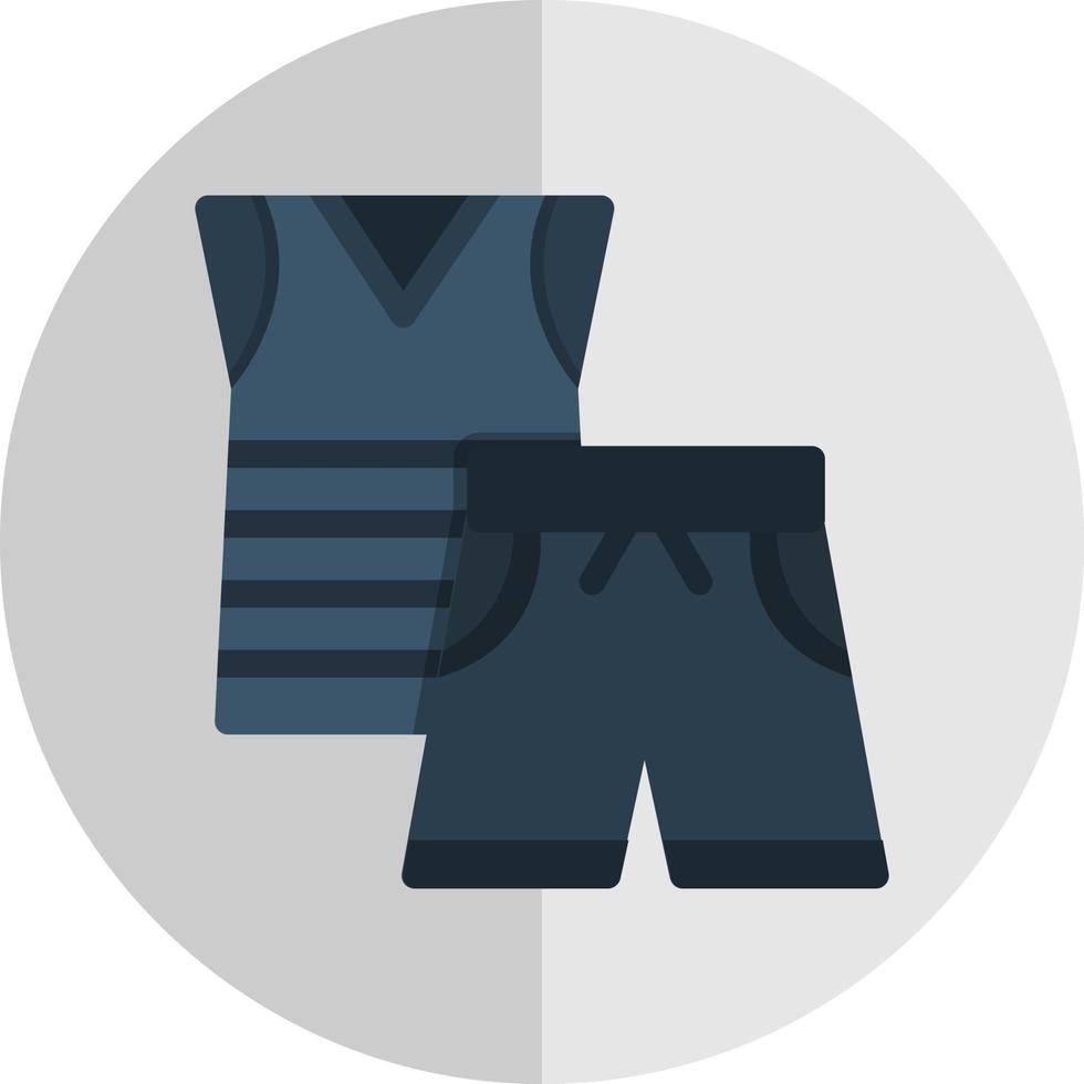 diseño de icono de vector de ropa deportiva