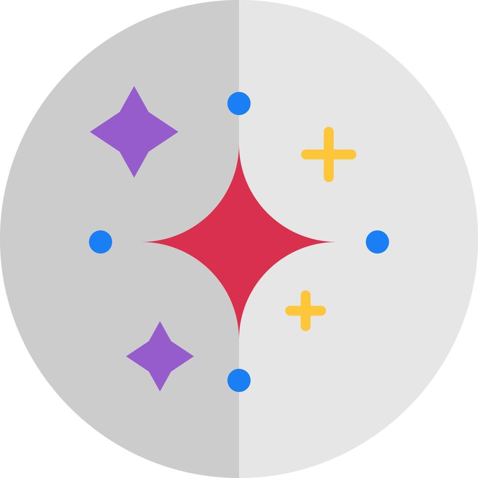 Sparkles Vector Icon Design