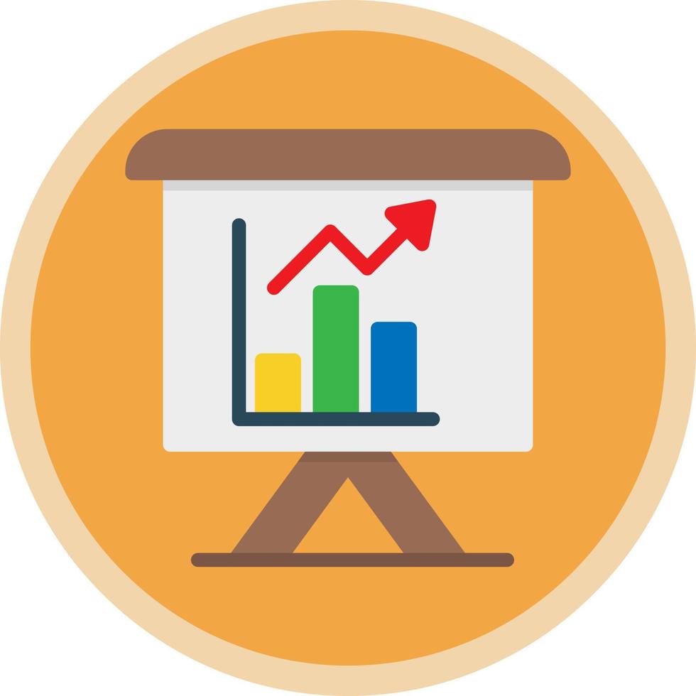 Business Presentation Vector Icon Design