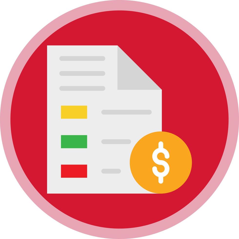 Invoice Vector Icon Design
