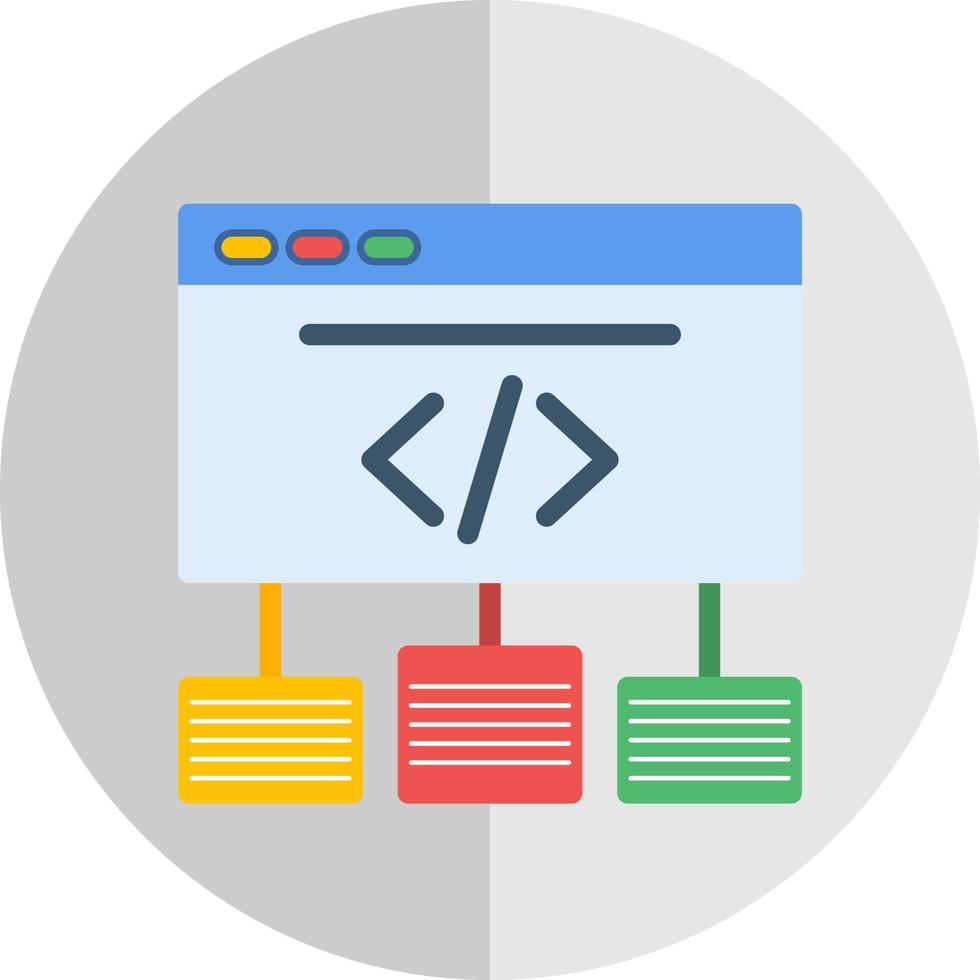 Agile Framework Vector Icon Design