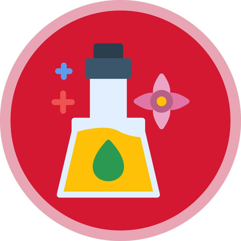 Essentail Oil Vector Icon Design