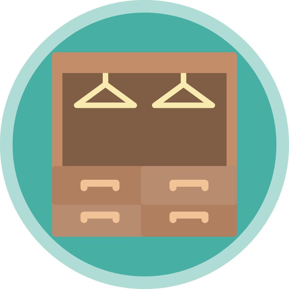 Wardrobe Vector Icon Design