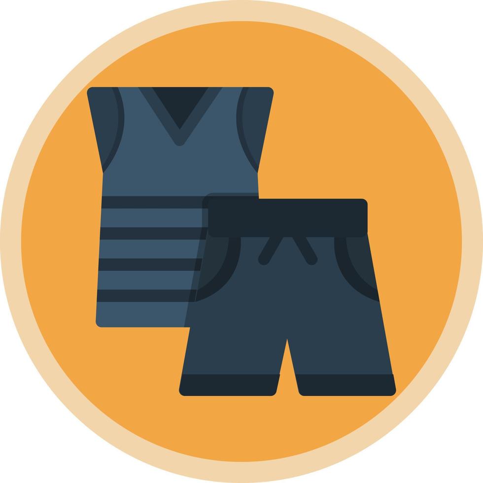 diseño de icono de vector de ropa deportiva