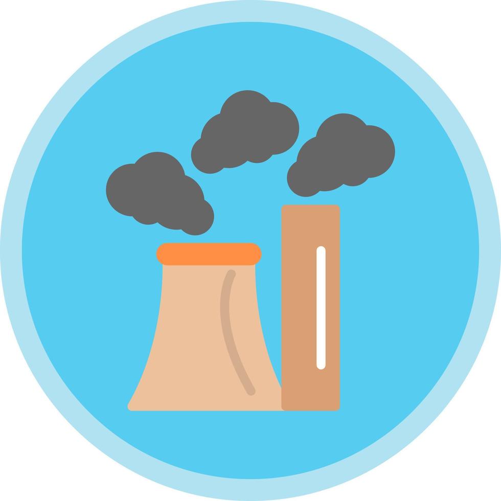 Air Pollution Vector Icon Design