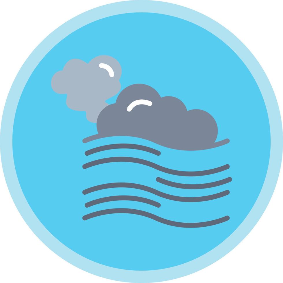Fog Vector Icon Design