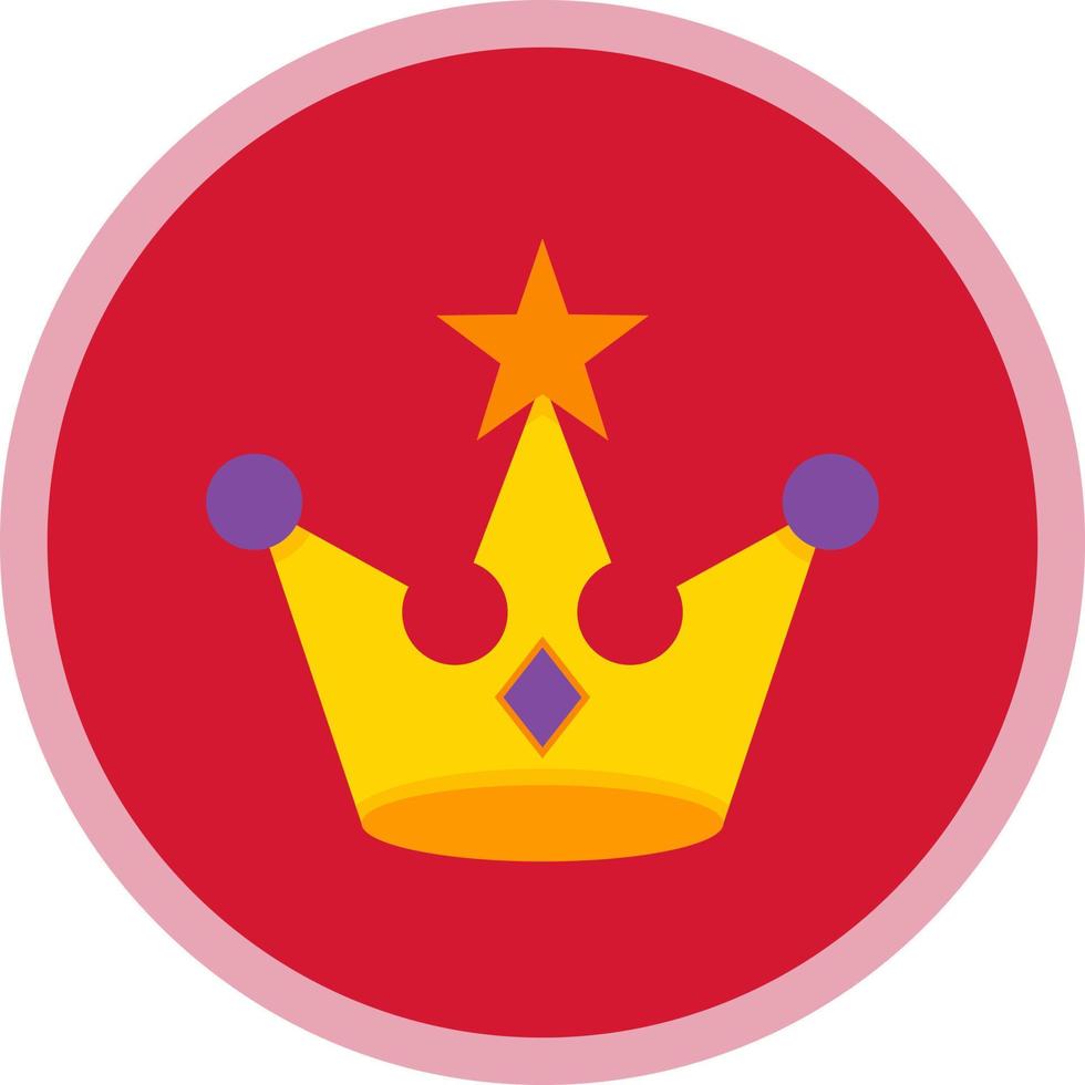 Crown Vector Icon Design