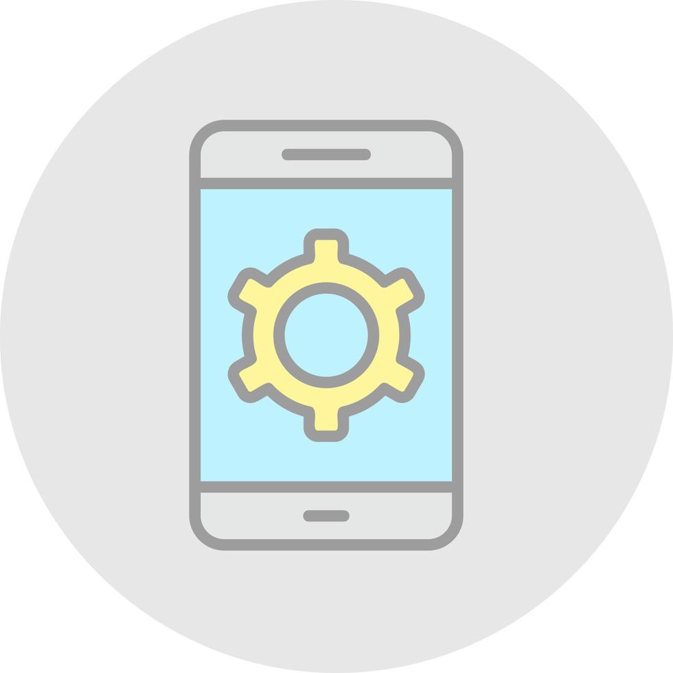 Application Setting Vector Icon Design