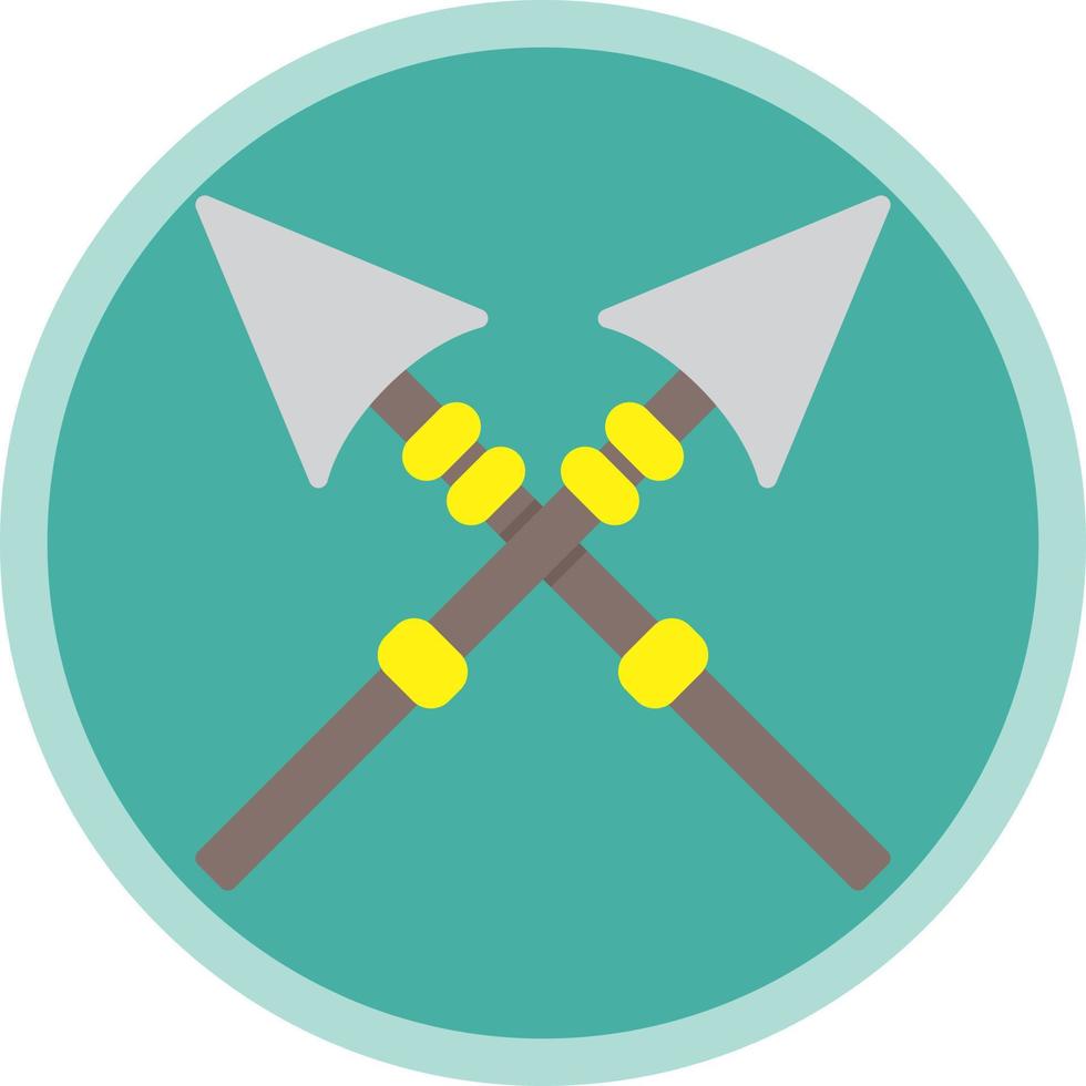 Lance Vector Icon Design