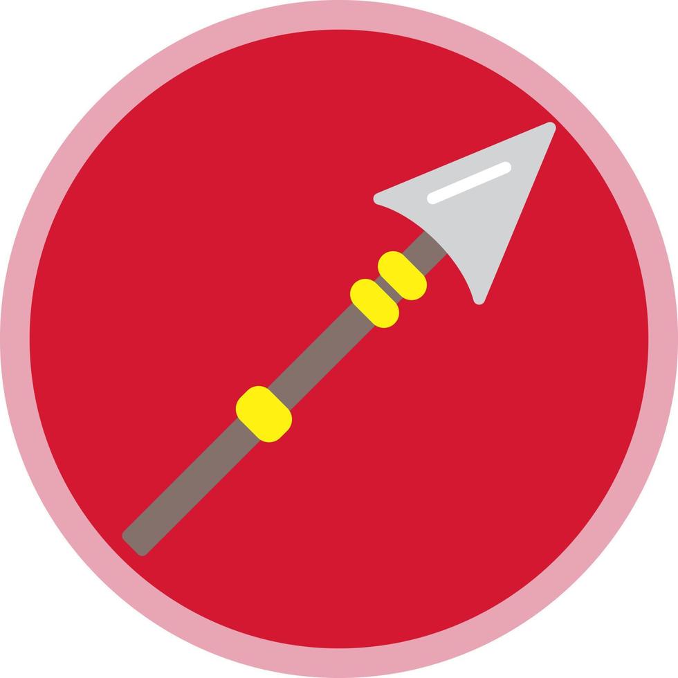 diseño de icono de vector de lanza