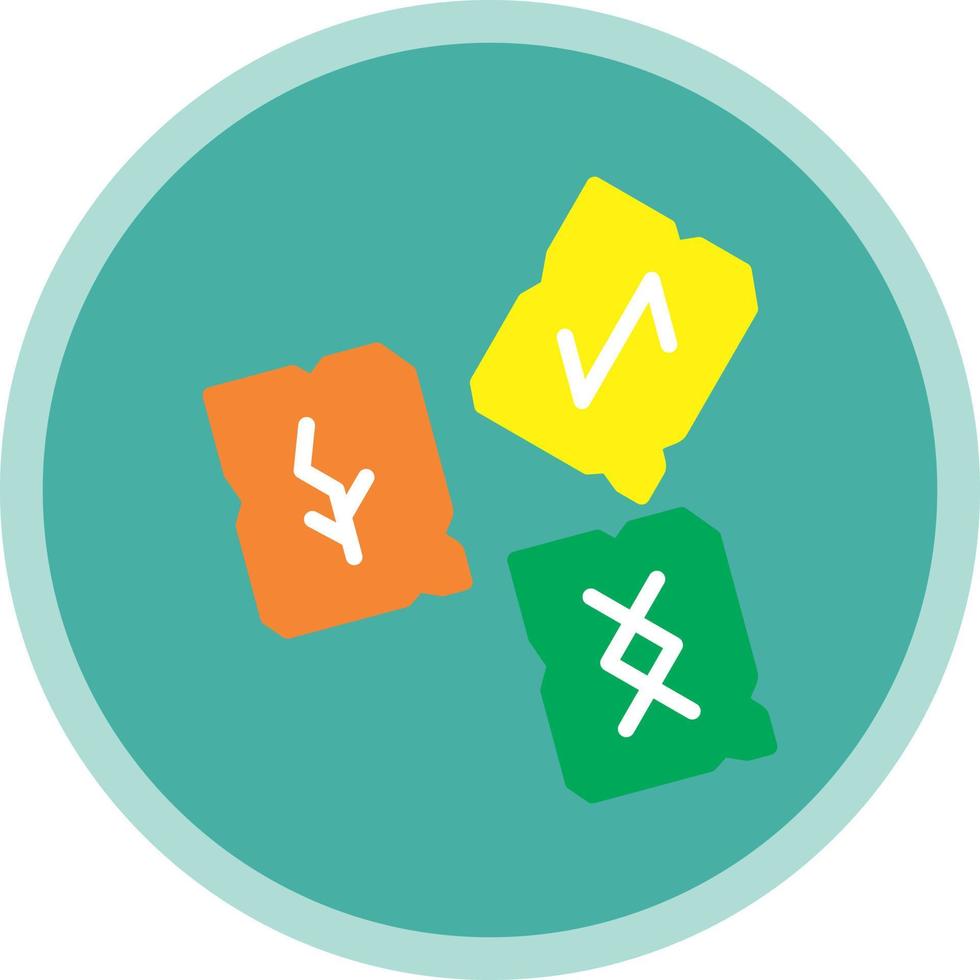 Runes Vector Icon Design