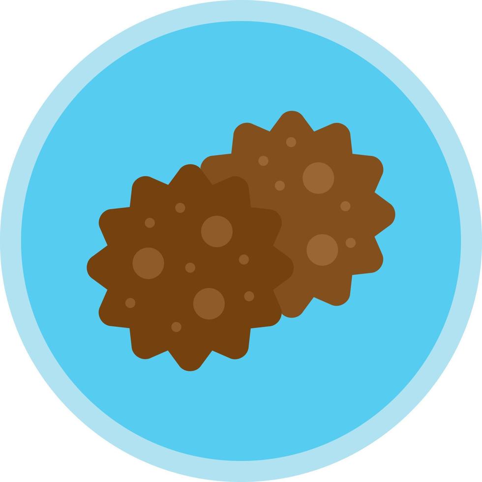 diseño de icono de vector de galleta