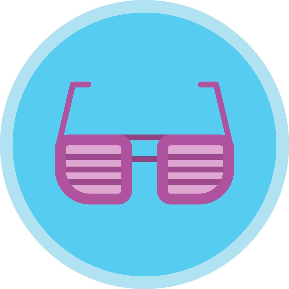 Fun Glasses Vector Icon Design