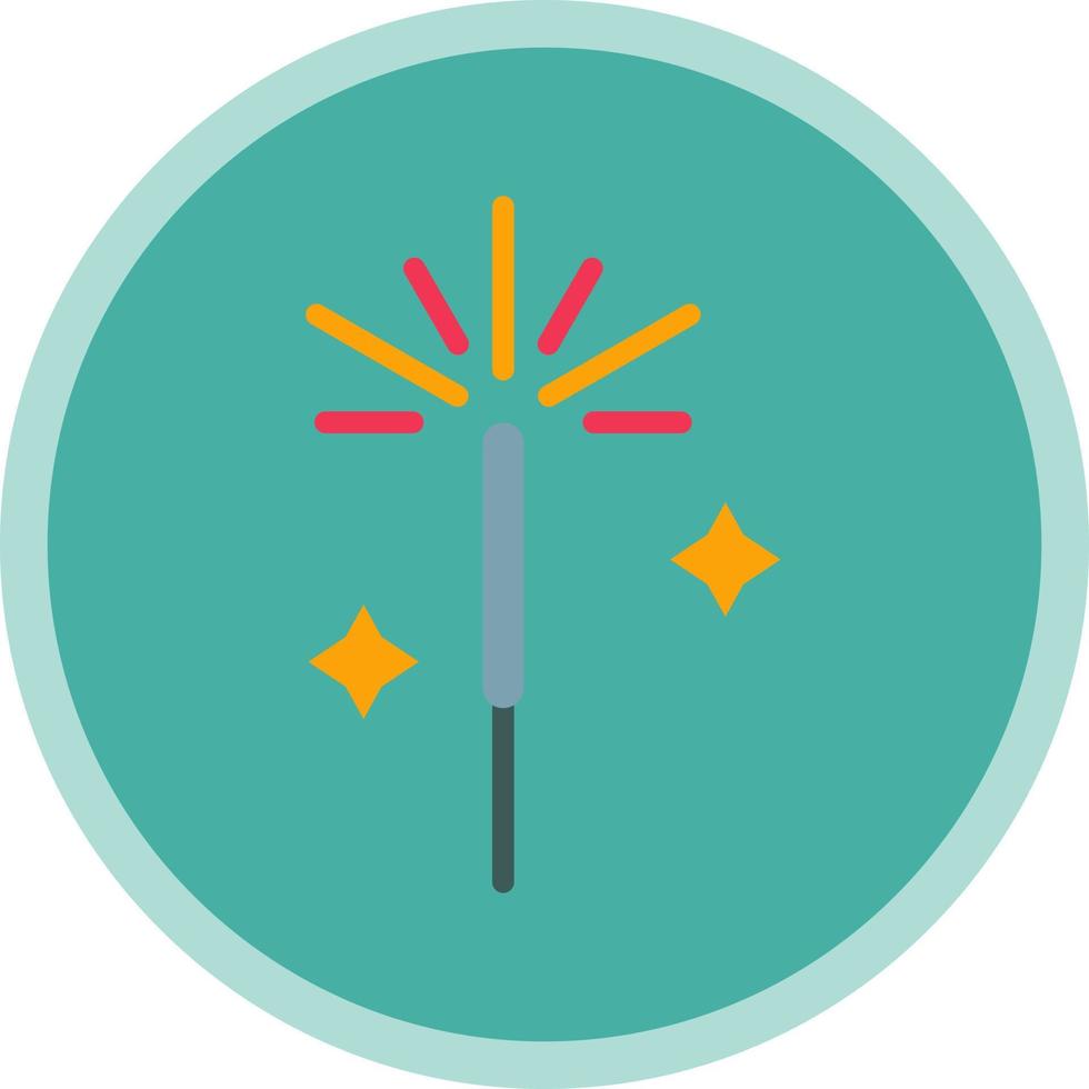 Sparkler Vector Icon Design