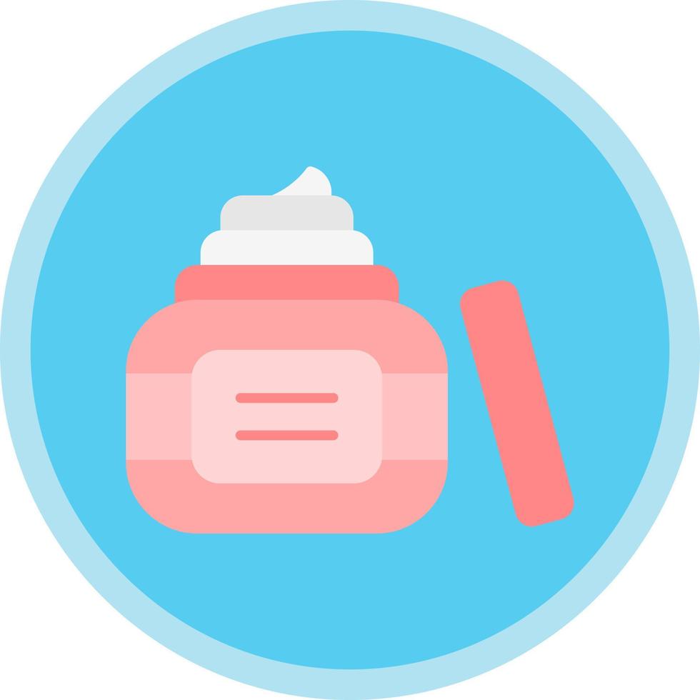 Night Cream Vector Icon Design
