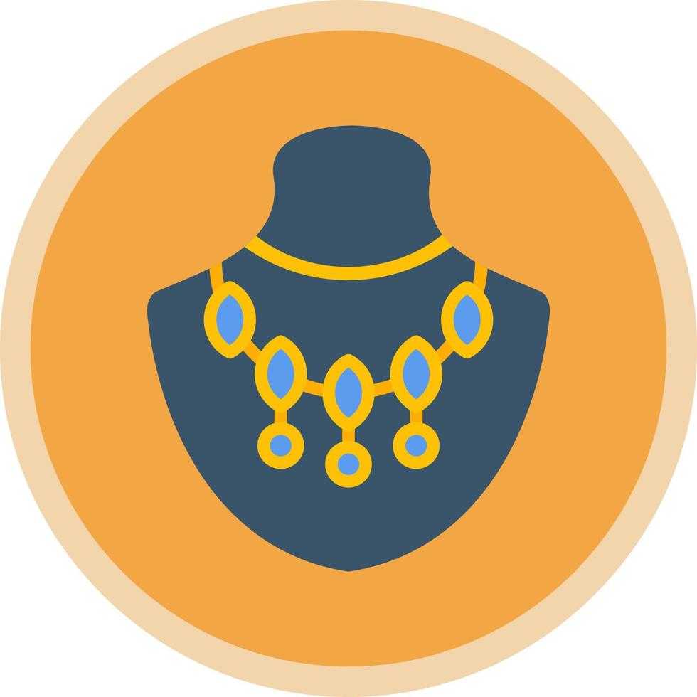 Necklace Vector Icon Design