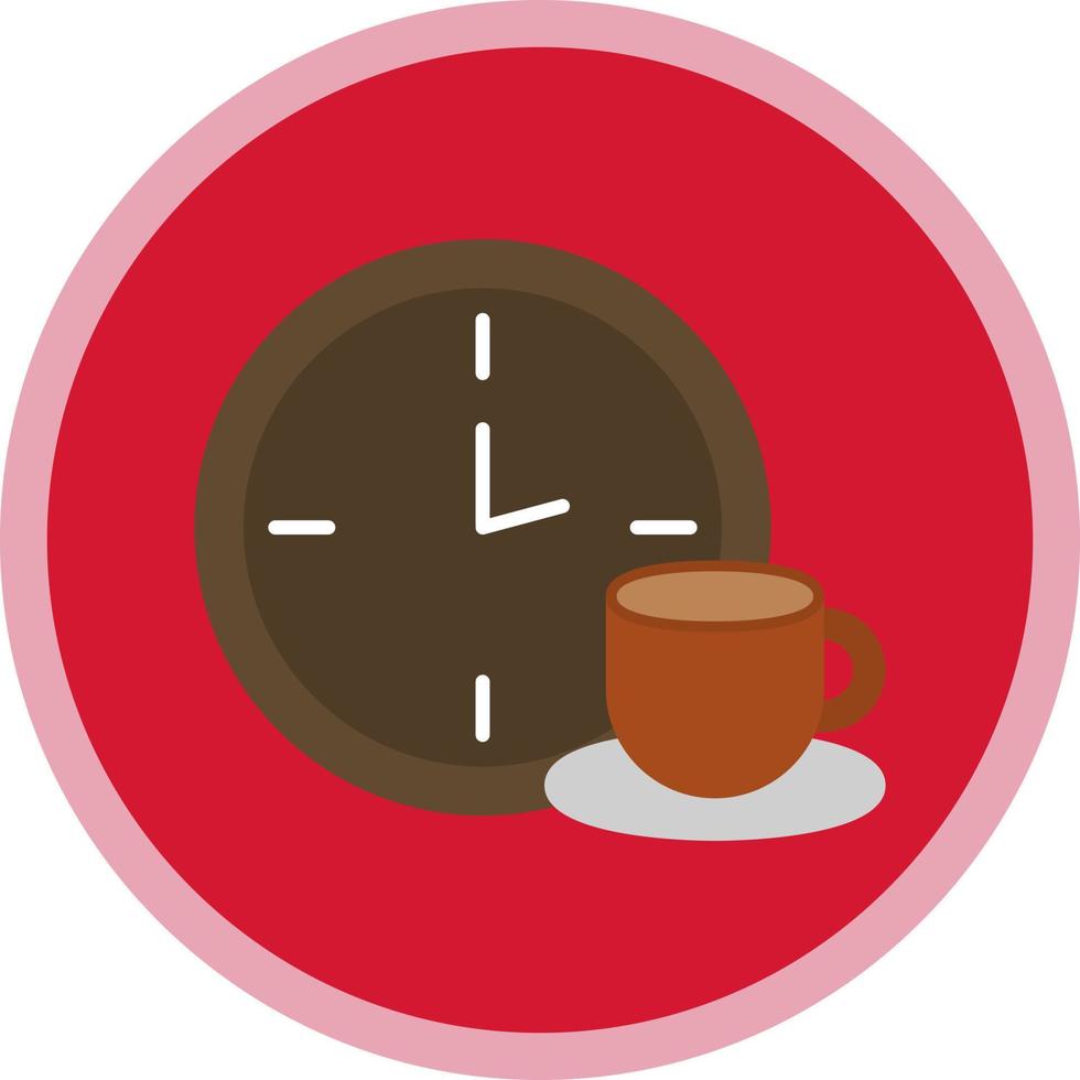 diseño de icono de vector de pausa para el café