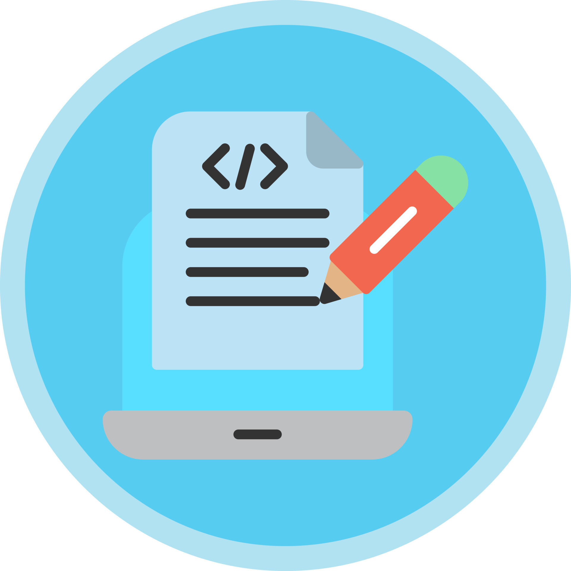 Programming Notes Vector Icon Design 21321604 Vector Art at Vecteezy