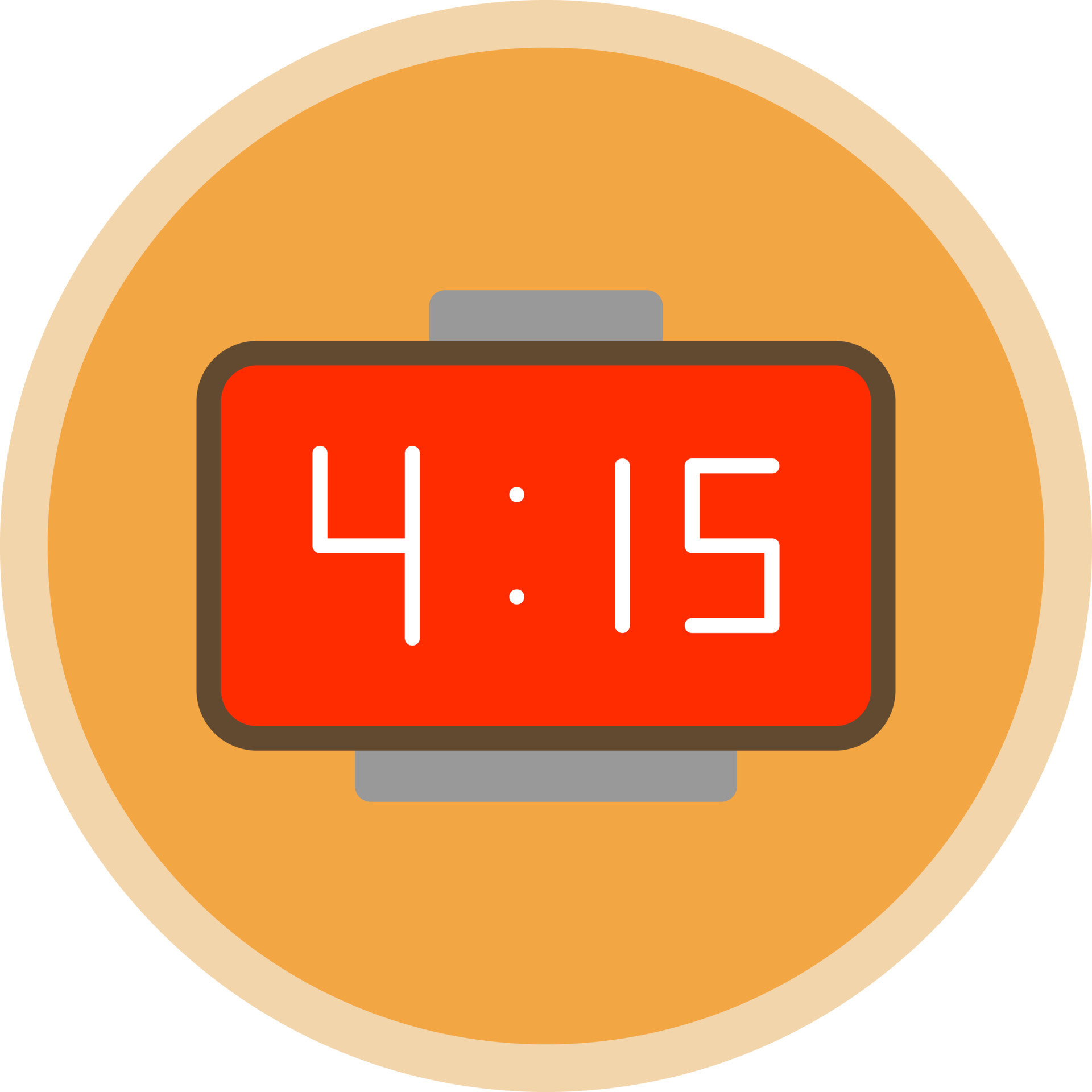 Digital Clock Vector Icon Design 21321675 Vector Art at Vecteezy